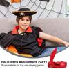 LUOZZY Halloween Kings Hat Indian Sultan Prince Hat Arab Headwear for Party (Red) view 4