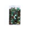 Fengshui Natural Reiki Healing Stone Crystal Crushed Stone degaussing Gemstone (450g) (Green) view 1