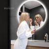 Wall Mirror LED Round Lighted Bathroom Mirror with Lights for Bathroom Wall Vanity Light Mirrors,Dimmable Anti-Fog Makeup Mirror with Lights, Memory Touch Switch,50cm(20in)-Warm Light view 2
