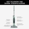 Shark S7000AMZ Steam & Scrub All-in-One Scrubbing and Sanitizing Hard Floor Steam Mop, Pure Water (Renewed) view 2