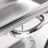 AIZYR Stainless Steel 8QT Chafing Dish Buffet Set with Water Pan Food Pan, Fuel Holder and Lid for Buffet Weddings Parties view 4