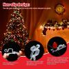 Blulu 200 Pcs Christmas Light Clips Hooks, Outdoor Universal Gutter and Shingle Clip Compatible with C9 C7 C6 for Roof, Roof Ridge Line, Fence, Icicle Lights (Clear) view 3