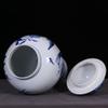 JaidWefj Traditional Chinese Style Porcelain Vases,Blue-and-White Porcelain Desktop Planter Vase,Ceramic Modern Vase for Flowers,China Ming Style,Height 42cm view 2