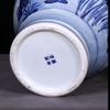 JaidWefj Traditional Chinese Style Porcelain Vases,Blue-and-White Porcelain Desktop Planter Vase,Ceramic Modern Vase for Flowers,China Ming Style,Height 42cm view 3
