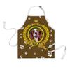GUGLILI Custom Name Apron World's Best Dog Cavalier King Charles Spaniel 29x34in Brown view 1