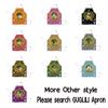 GUGLILI Custom Name Apron World's Best Dog Cavalier King Charles Spaniel 29x34in Brown view 4