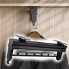 LKP Wardrobe Clothing Rail, Black Sliding Hanger Rod for Clothes, Multi Functioning, 18inch Pull Out Closet Rod Organizer Rack view 1