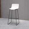 Bar Stools Barstools with Backrest and PP Cushion, Golden Metal Frame for Breakfast Bar/Counter/Kitchen Home Furniture, Seat Height 65cm/ 70cm /75cm view 2