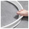 AWERQ Shower Threshold Water Dam Barrier, Shower Dam Water Stopper for Frameless Shower Door Bottom, Silicone Splash Guard for Kitchen Bathroom Sink Counter, Corner Shower Water Guard for Bathtub view 1
