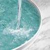 AWERQ Shower Threshold Water Dam Barrier, Shower Dam Water Stopper for Frameless Shower Door Bottom, Silicone Splash Guard for Kitchen Bathroom Sink Counter, Corner Shower Water Guard for Bathtub view 2