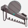 LKP Pull Out Hanger Rack, Extendable Wardrobe Valet Rod, Space Saving, 14inch/18inch, Sliding Clothing Rack Organizer for Closet, Hanging Rail view 1