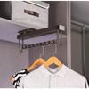 LKP Pull Out Hanger Rack, Extendable Wardrobe Valet Rod, Space Saving, 14inch/18inch, Sliding Clothing Rack Organizer for Closet, Hanging Rail view 2