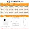 FireKylin 100 Pcs Resealable Bags,Outer Size 5.1" x 7.9" (Inner Size 4.6" x 5.9") Matte Stand Up Zipper Bags for Packaging Products, Herbs, Snacks, Tea, Spices, Pet Food and Soaps view 2