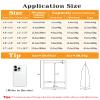 FireKylin 100 Pcs Resealable Bags,Outer Size 5.1" x 7.9" (Inner Size 4.6" x 5.9") Clear Stand Up Zipper Bags for Packaging Products, Herbs, Snacks, Tea, Spices, Pet Food and Soaps view 2