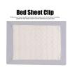 Yosoo 4PCS Bed Sheet Holder Straps Fastener,Elastic Mattress Cover Blankets Holder,Highly Elastic Bungee Cord,can Hold The Sheets Firmly view 3