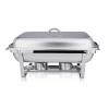 AIZYR Full Size Stainless Steel Chafer - Foldable Chafers and Buffet Warmers Sets with Water Pan, Food Pan for Wedding, Events, Parties(4Pack) view 1