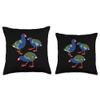 Birds Takahe Throw Pillow view 3