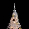 Artificial Holiday Christmas Pine Tree for Home, Office, Party Decoration,Artificial Christmas Tree with Baubles and 150 LEDs White 59.1"(Priority Delivery) view 3