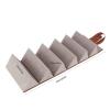 Zerodis Sunglasses Organizer, Foldable Wall-Mount Travel Case with 6 Slots Portable Eyeglasses Storage Holder PU for Women Men view 2