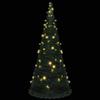 Party Carnival Simulation Christmas Tree,for Home, Festival,Nativity,Party,Reused for Many Years,Pop-up String Artificial Christmas Tree with LED Green 82.7" view 2