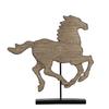 A&B Home Dcor Horse Statue on Stand Figurine Decorative Display Table Centerpiece Office Decoration Animal Sculpture 19x3x20 inch view 1