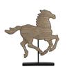 A&B Home Dcor Horse Statue on Stand Figurine Decorative Display Table Centerpiece Office Decoration Animal Sculpture 19x3x20 inch view 2