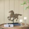 A&B Home Dcor Horse Statue on Stand Figurine Decorative Display Table Centerpiece Office Decoration Animal Sculpture 19x3x20 inch view 4