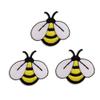 Bumble Bee Buzz Embroidered Iron On Patches view 1