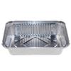 15 Pack Aluminum Pans, 8"x 6" Foil Pans, Disposable Baking Pans, Drip Pans for Grill, Disposable Drip Trays for BBQ, Roasting, Baking and Cooking view 1