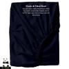 Mr Pandaa 100% American Supima Cotton 1000 Thread Count Sheet Set, Ultra Crisp, Sateen Weave Hotel Collection, 15" Deep Pockets - King-Navy Blue view 3