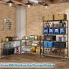 Dkeli 6-Tier Heavy Duty Commercial Shelving Unit - 6000lb Capacity Steel Wire Rack with Wheels, Adjustable NSF Garage Storage Shelf, Black (48" L x 18" W x 72" H), Black view 3