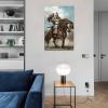 Armor Sword Eagle Genghis Khan Posters Canvas Prints Modern Family Living Room Aesthetic Poster Bedroom Decor Wall Art Paintings 24x36inch(60x90cm) view 3