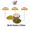 QSEC QE-5G Stainless Steel Idli Cooker Multi Kadai Steamer with Copper Bottom All-in-One Big Size 5 Plate 2 Idli | 2 Dhokla | 1 Patra | Momo's | 3 in 1 | 285 mm Dia. view 3