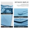 Herrenbek Matte Adult Graduation Cap with 2026 Tassel Unisex Adjustable Graduation Cap Sky Blue view 3