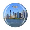 America 3D Staten Island New York Fridge Magnet Souvenir Crystal Glass Magnet Travel Souvenir Collection Gift Home Kitchen Decoration view 1