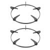 SOLUSTRE Longevity Gas Stove Burner Bracket Set Stove Rack for Fire Gather Heat Control view 2