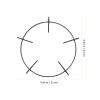 SOLUSTRE Longevity Gas Stove Burner Bracket Set Stove Rack for Fire Gather Heat Control view 4