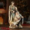 Avalon Gallery Christmas Figurines - Joseph and Mary with Jesus Tabletop Centerpiece Nativity Figurine, 18-Inch, Holy Family Nativity view 2