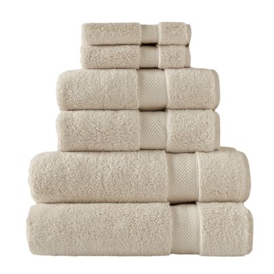 Klassic Collection 6 PK Towels Set (Sand)
