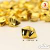 PMLAND Clear Fake Ice Rocks 550 Pcs Large Gold Acrylic Gems Crushed Plastic Diamonds, 3 Lbs / 2.25 Quarts Bulk Vase Filler for Centerpieces Wedding Theme Dcor Wedding Table Scatter view 2