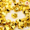 PMLAND Clear Fake Ice Rocks 550 Pcs Large Gold Acrylic Gems Crushed Plastic Diamonds, 3 Lbs / 2.25 Quarts Bulk Vase Filler for Centerpieces Wedding Theme Dcor Wedding Table Scatter view 3