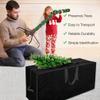 Primode Christmas Tree Storage Bag | Fits Up to 9 Ft. Tall Disassembled Tree I 65"x15"x30" Holiday Tree Storage Case | Protective Zippered Artificial Xmas Tree Bag (9ft, Black) view 4
