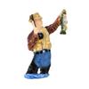 Handcrafted Hand Painted Fly Fisherman Home Office Fridge Locker Magnet Gift for Fishing and Outdoors Enthusiasts - Made in The United States - AP010MAG view 1