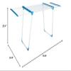 Daytek Glider Clothes Drying Rack, 65 Feet Drying Space view 3
