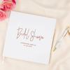 Andaz Press Personalized Terracotta Script Bridal Shower Party Scrapbook Notebook Photo Keepsake Guest Book for DIY Photo Album Memory Book Gift for The Bride to Be 120 Pages 8.5 x 8.5-Inches view 4