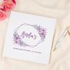 Andaz Press Personalized Geometric Lavender Florals Bachelorette Party Scrapbook Notebook Photo Keepsake Guest Book DIY Photo Album Memory Book Gift for The Bride to Be 120 Pages 8.5 x 8.5-Inches view 4