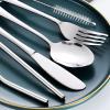 SAOSHYPEI 7-Piece Travel Utensils Set with Case and Straws, Blue view 4