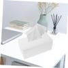 1pc Box Plastic Paper Box Napkin Storage Container Paper Case for Home Napkin Storage Case Tissue Holder view 4