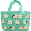 (Friendshill) Friends Hill Mini Tote, Shimaenaga, Mint, Gusset, Inner Pocket, 7.9 x 11.8 inches (20 x 30 cm) view 1