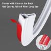 AWERQ Collapsible Shower Threshold Water Dam Silicone Shower Barrier, Wet Room Bathroom Shower Door Dam Water Stopper, Floor Water Stopper Strip Dry and Wet Separation, view 4